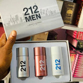212 Men Gift Set 3x30ml  - Dubai - 100% Original Testers